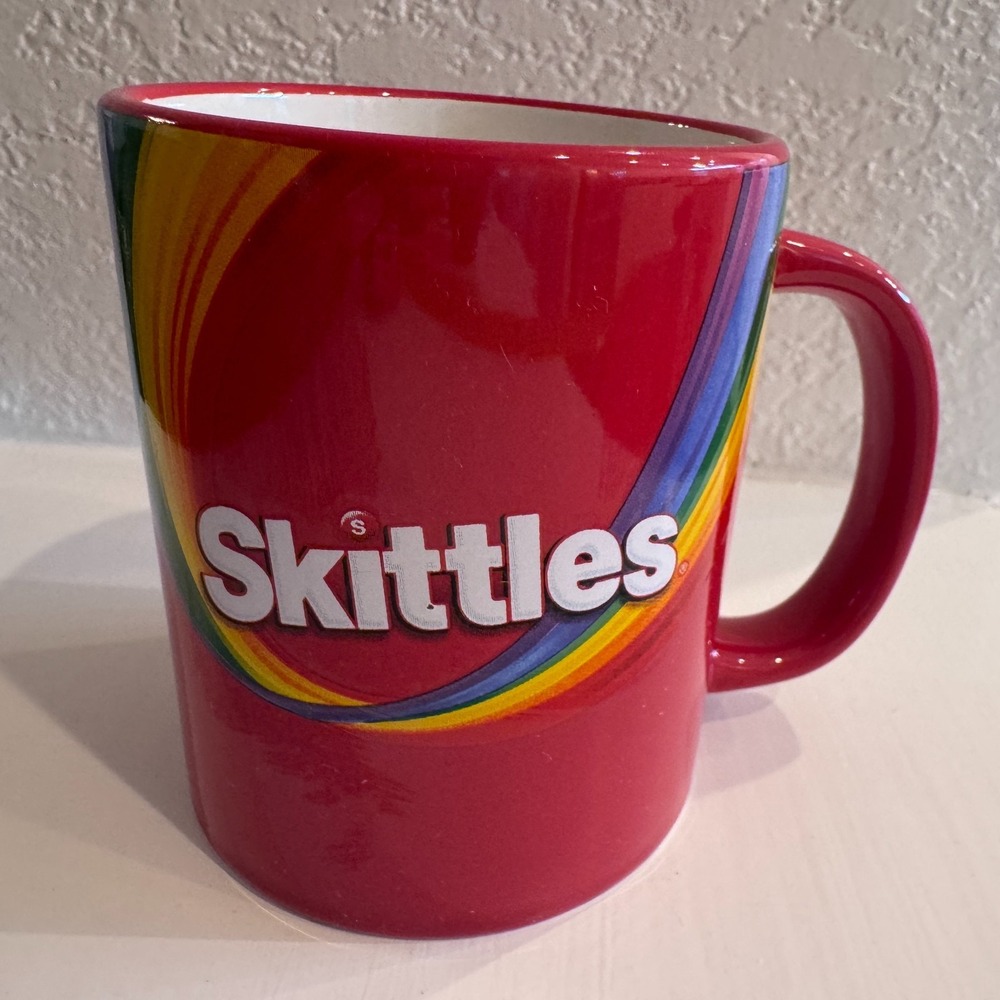 Skittles Taste the Rainbow Candy Themed Coffee Mug Cup‎ 2020 MARS